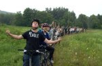 group on single track